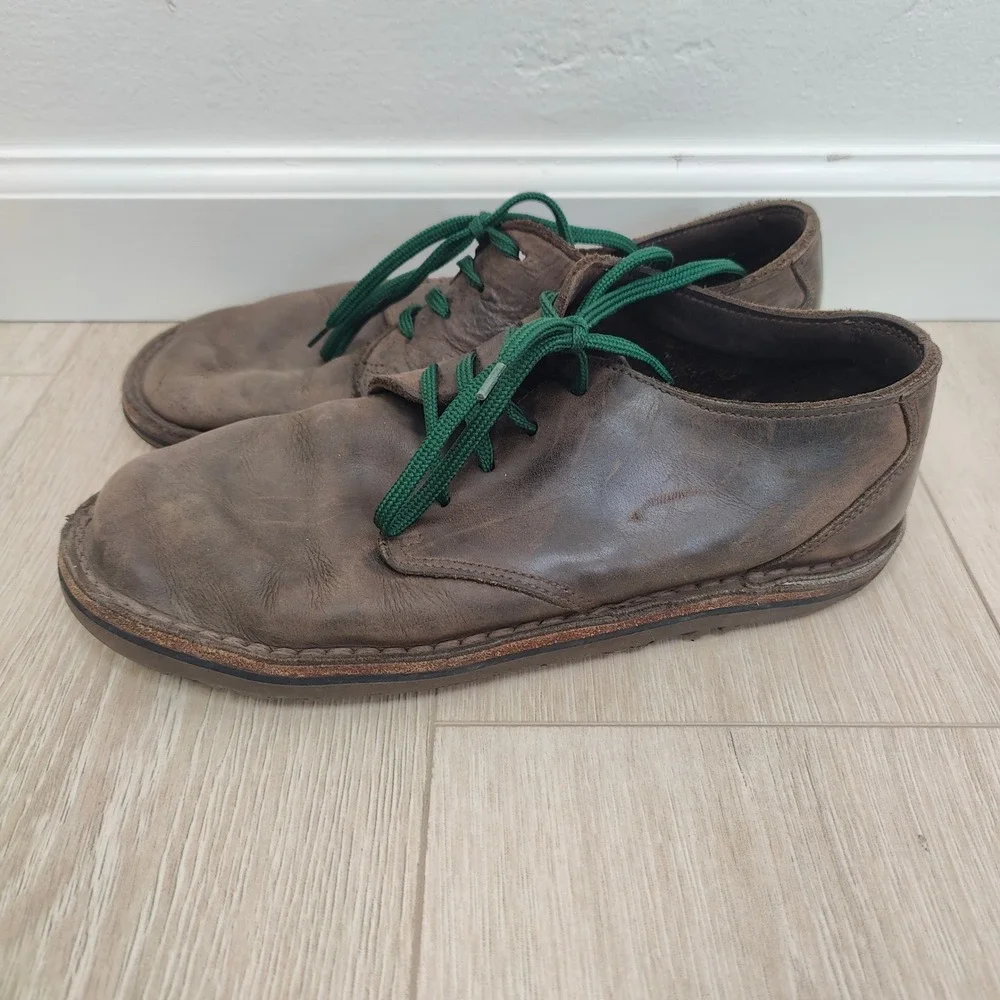 Jim Green Shoellies Shoes 10 Brown Leather Lace‎ Up Gorpcore Handcrafted